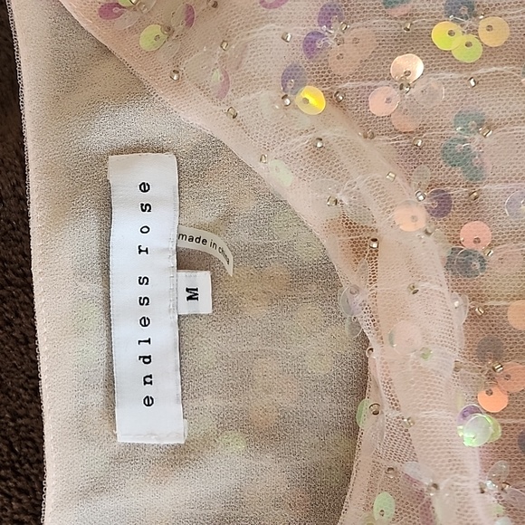 Endless Rose Sequin Top (M) - Picture 2 of 3